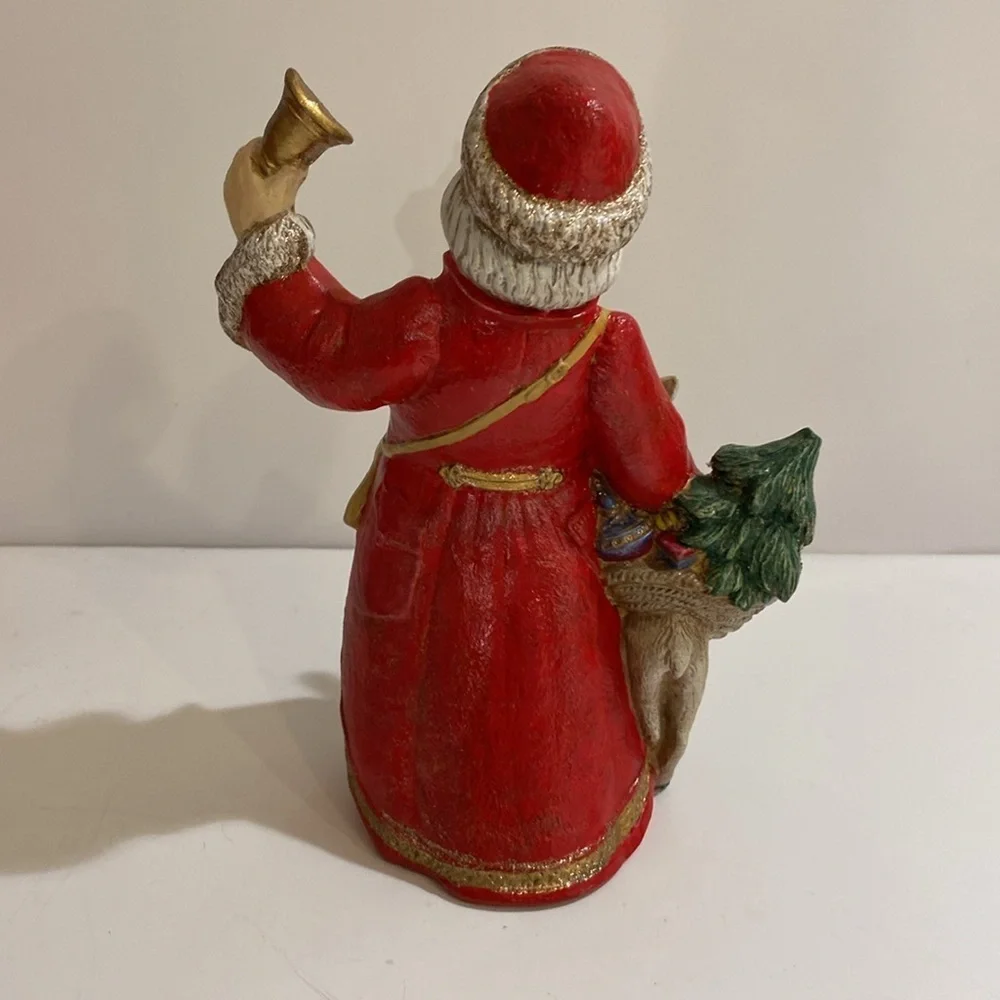 Ceramic Santa with Deer (IM)